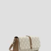 Bolso baguette Gala logos RV crema