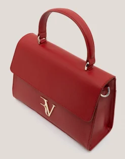 Bolso de mano Mía Midi piel rojo