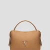 Bolso de mano Nina midi piel beige