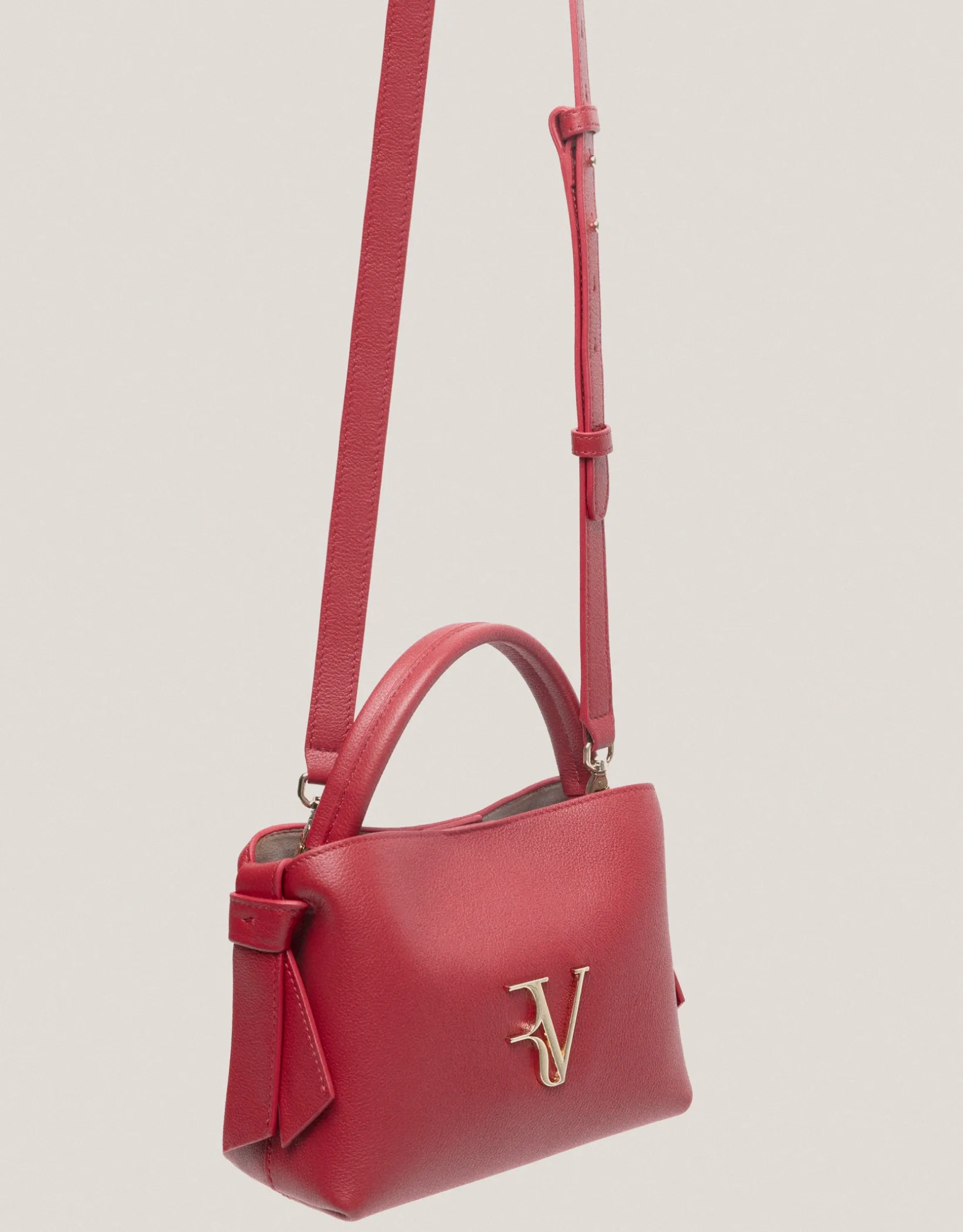 Bolso de mano Nina mini piel roja