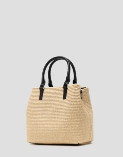 Bolso de mano Vera Bucket beige