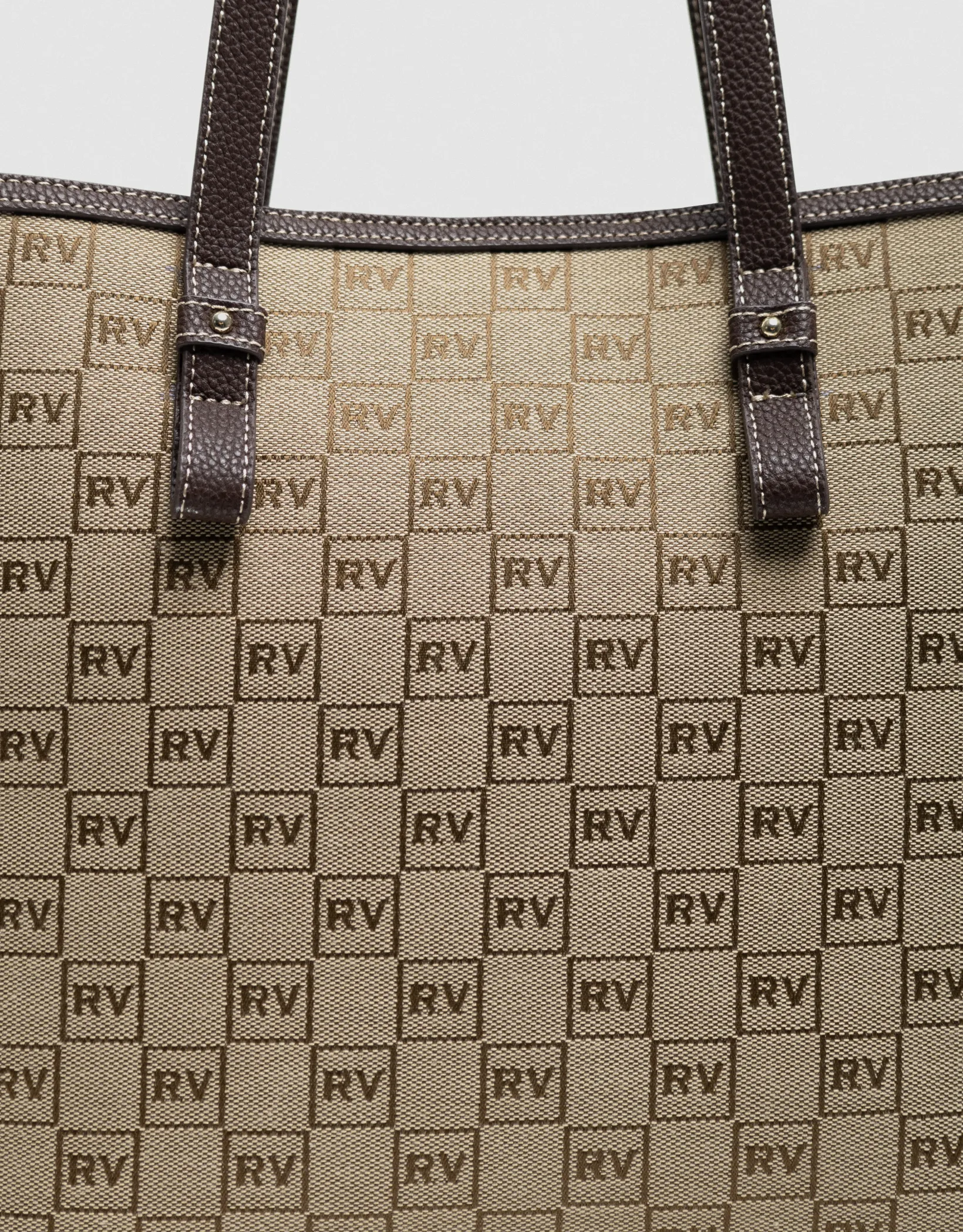 Bolso Shopper Matilda logos marrón