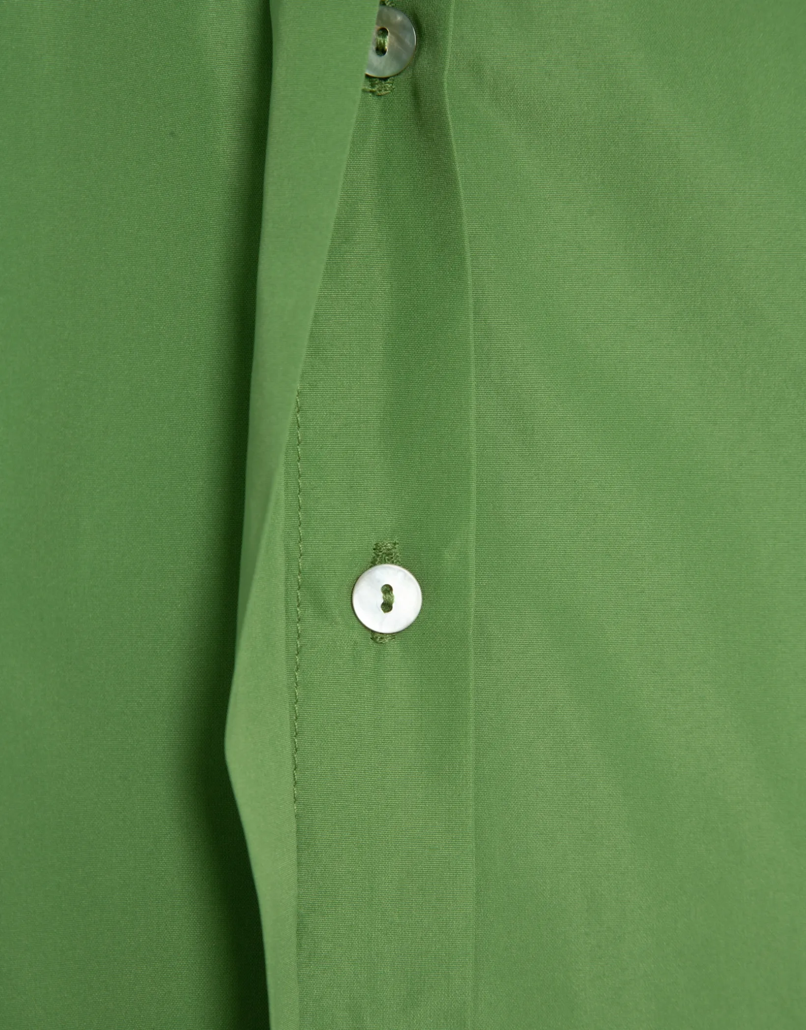 Camisa manga larga tafeta verde