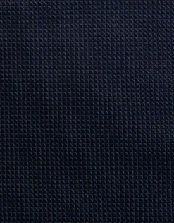 Corbata seda marino