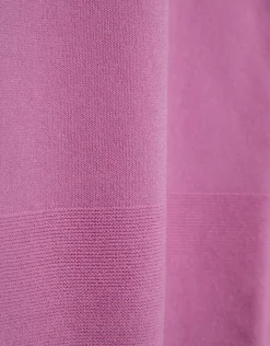 Jersey manga tres cuartos sin costuras rosa