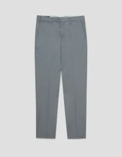 Pantalón chino ojo de perdiz color marino