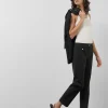 Pantalón pitillo negro