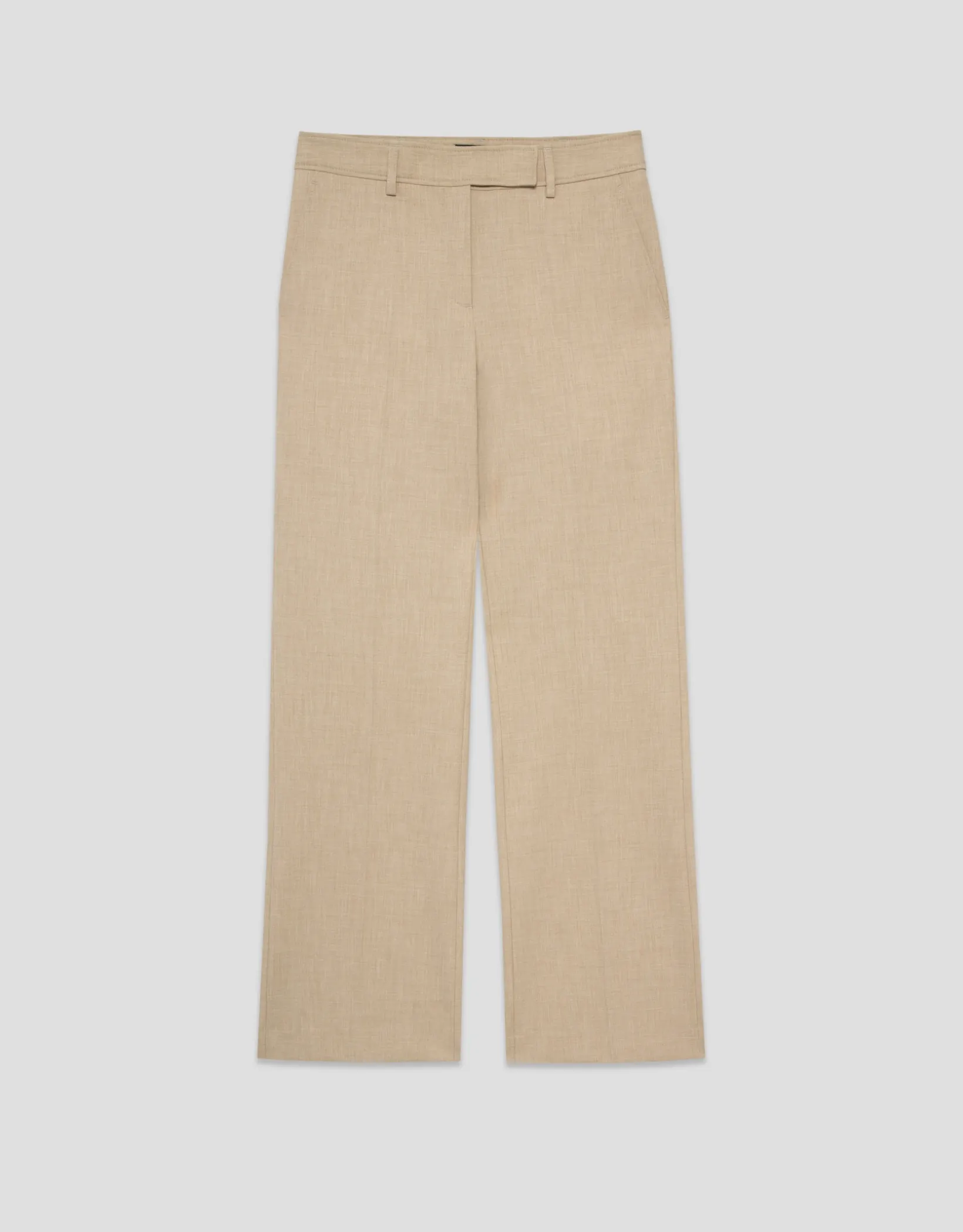 Pantalón recto beige vigoré