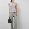 Pantalón recto gris vigoré