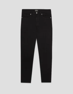 Pantalón vaquero negro slim fit