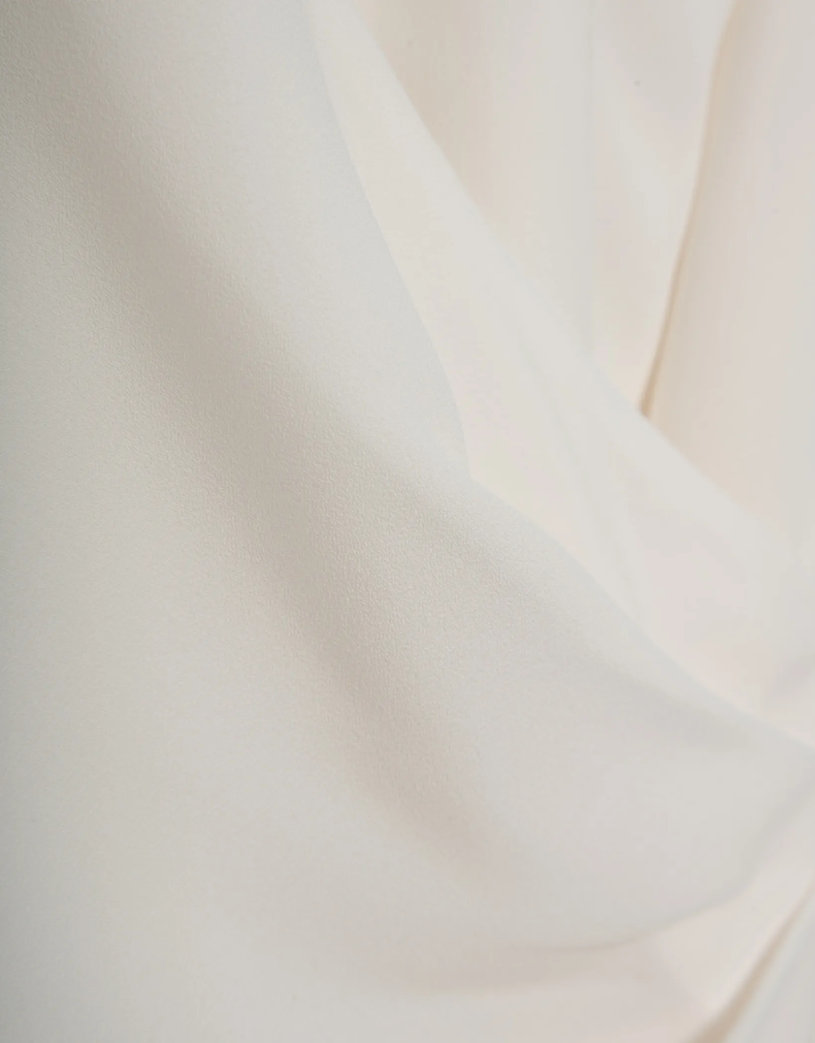 Top cruzado tejido fluido beige