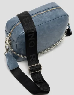 Bandolera Bazín Urban Midi azul cobalto