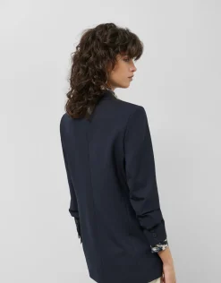 Blazer un botón azul noche
