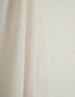 Blusa manga volante tejido fluido beige