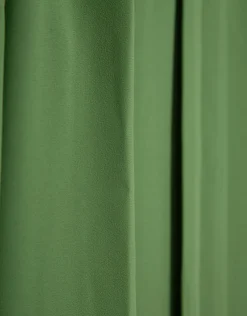 Blusa tabla central tejido fluido color verde