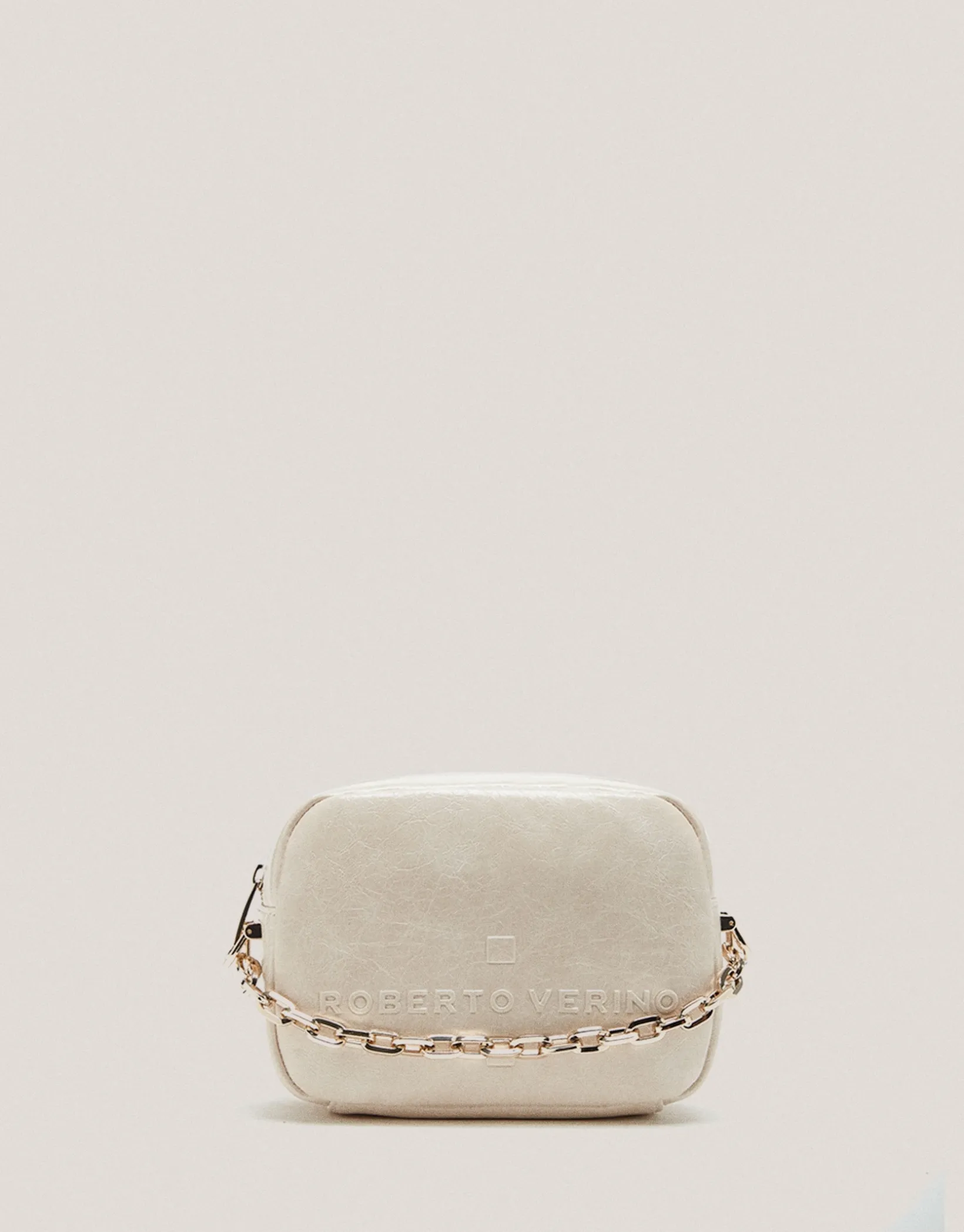 Bolso bandolera Bazin Beige