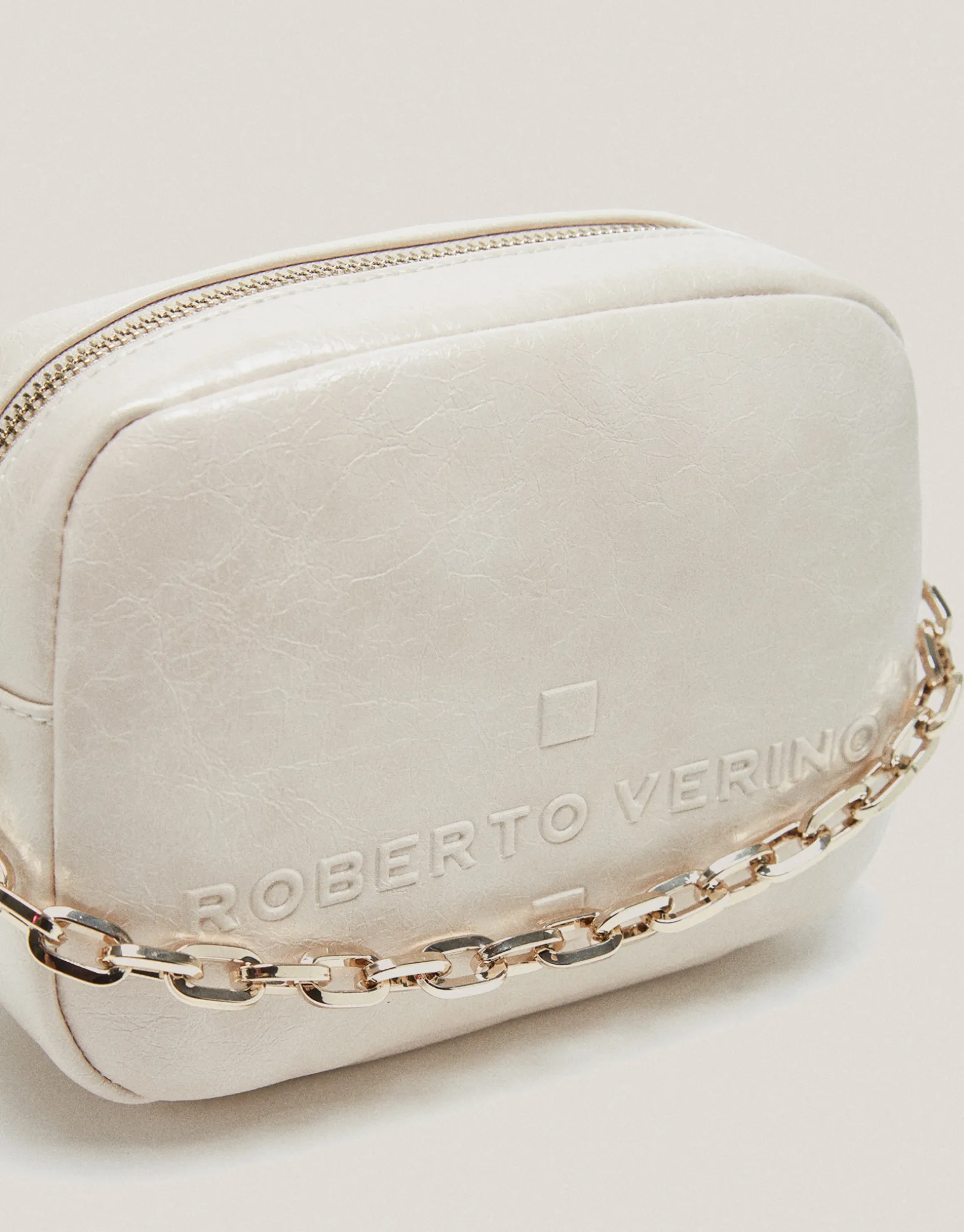 Bolso bandolera Bazin Beige