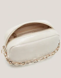 Bolso bandolera Bazin Beige