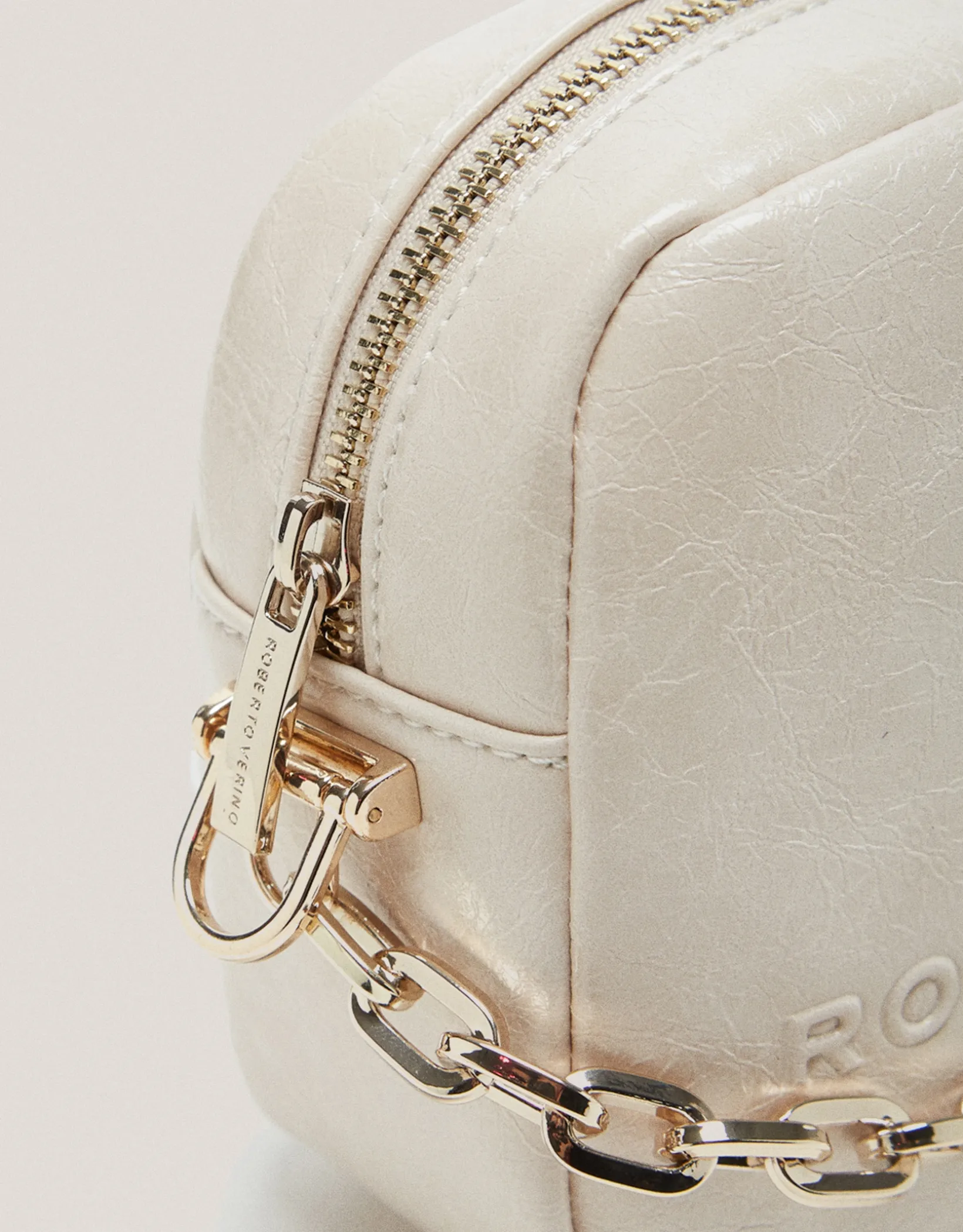 Bolso bandolera Bazin Beige