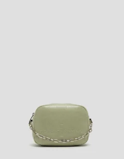 Bolso bandolera Bazin verde oliva
