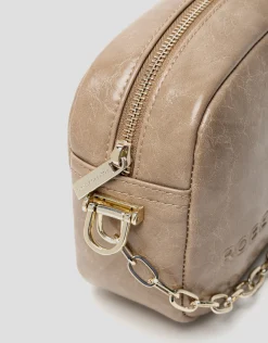 Bolso bandolera Bazin visón