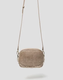 Bolso bandolera Bazin visón