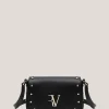 Bolso bandolera Mafalda Mini piel negra