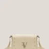 Bolso bandolera Mafalda Mini piel beige