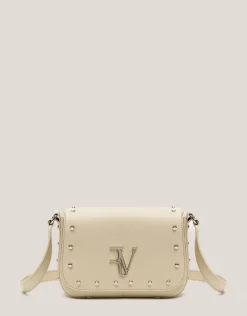 Bolso bandolera Mafalda Mini piel beige