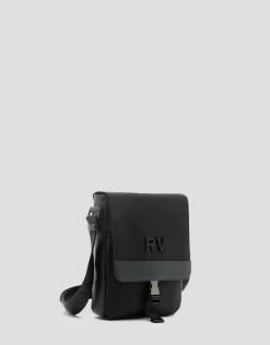 Bolso bandolera tablet nailon negro