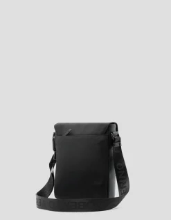 Bolso bandolera tablet nailon negro