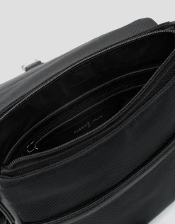Bolso bandolera tablet nailon negro