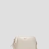 Bolso Bandolera Taylor piel lisa beige