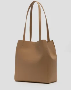 Bolso Bruna Tote Maxi piel cámel