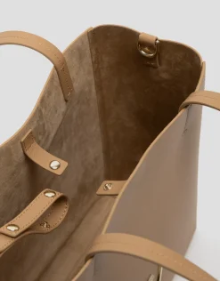 Bolso Bruna Tote Maxi piel cámel