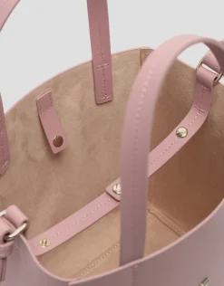 Bolso Bruna Tote Midi piel rosa
