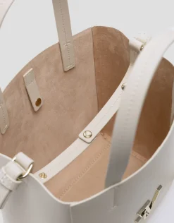 Bolso Bruna Tote Midi piel crudo