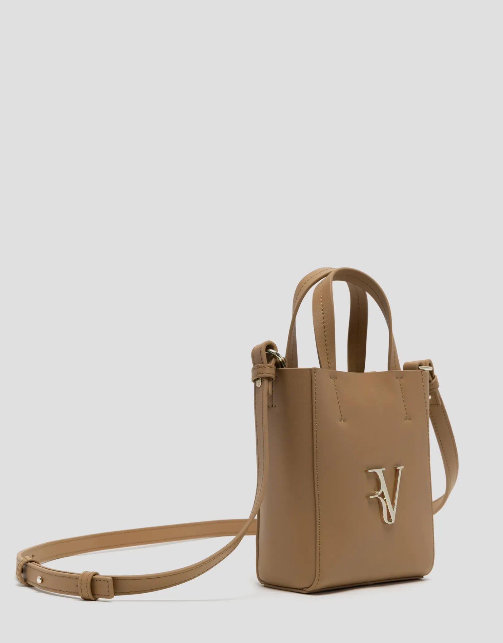 Bolso Bruna Tote Mini piel cámel