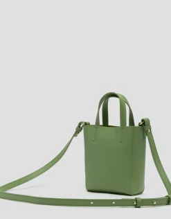Bolso Bruna Tote Mini piel verde
