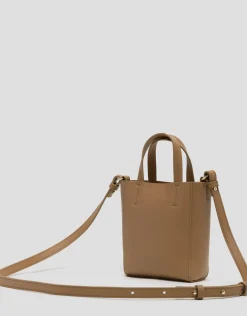 Bolso Bruna Tote Mini piel cámel