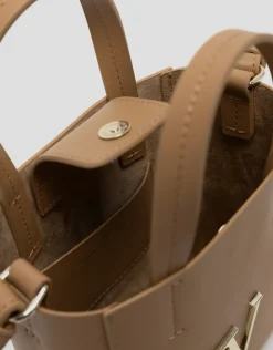 Bolso Bruna Tote Mini piel cámel