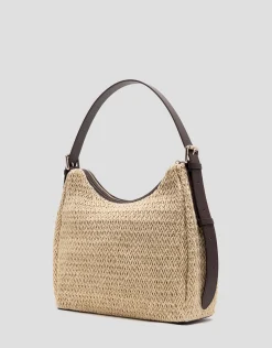 Bolso de hombro Margot Hobo beige