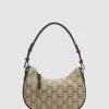Bolso de hombro Matilda Moon logos marrón