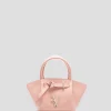 Bolso de mano Ares Mini piel rosa