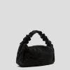 Bolso de mano Ariana Cristal Mesh negro