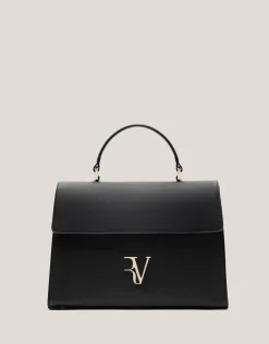 Bolso de mano Mía Maxi piel negro