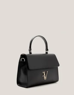 Bolso de mano Mía Midi piel negro