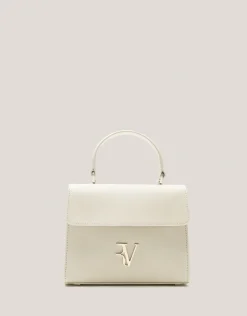 Bolso de mano Mía Mini piel beige claro