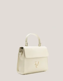 Bolso de mano Mía Mini piel beige claro