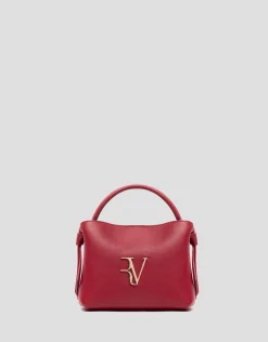 Bolso de mano Nina mini piel roja